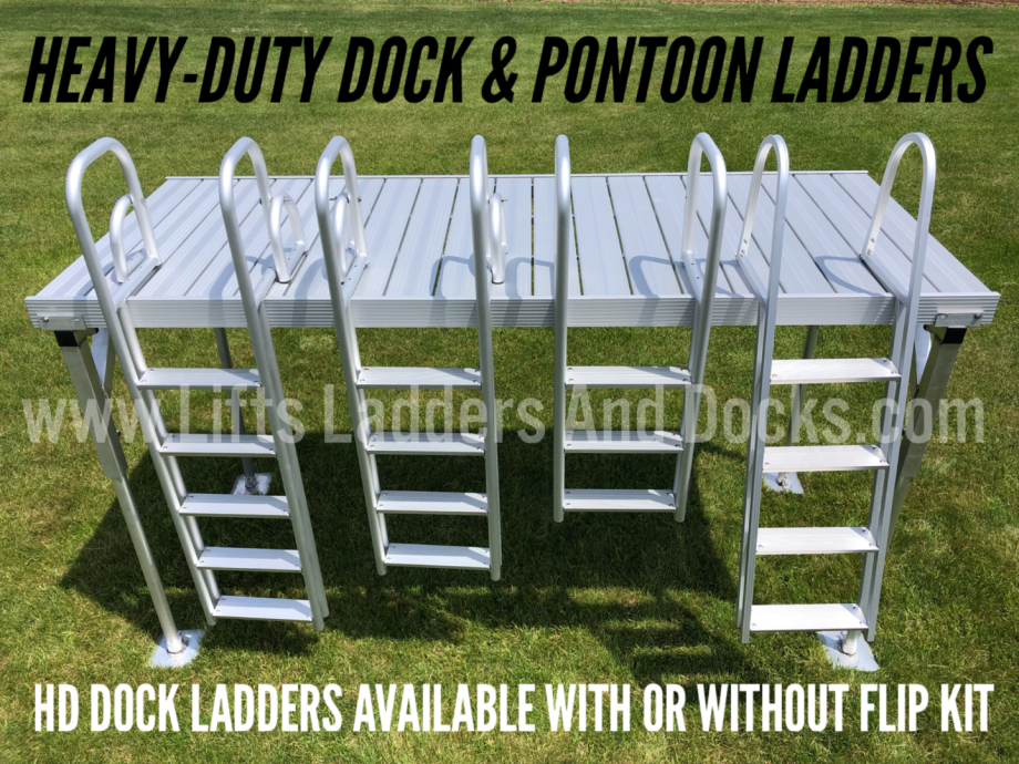 Dock/ Pier Steps, Dock & Pontoon Swim Ladders, Dock Benches